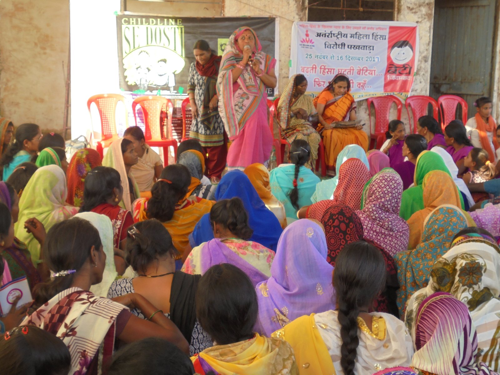 Anti-violence against women meeting