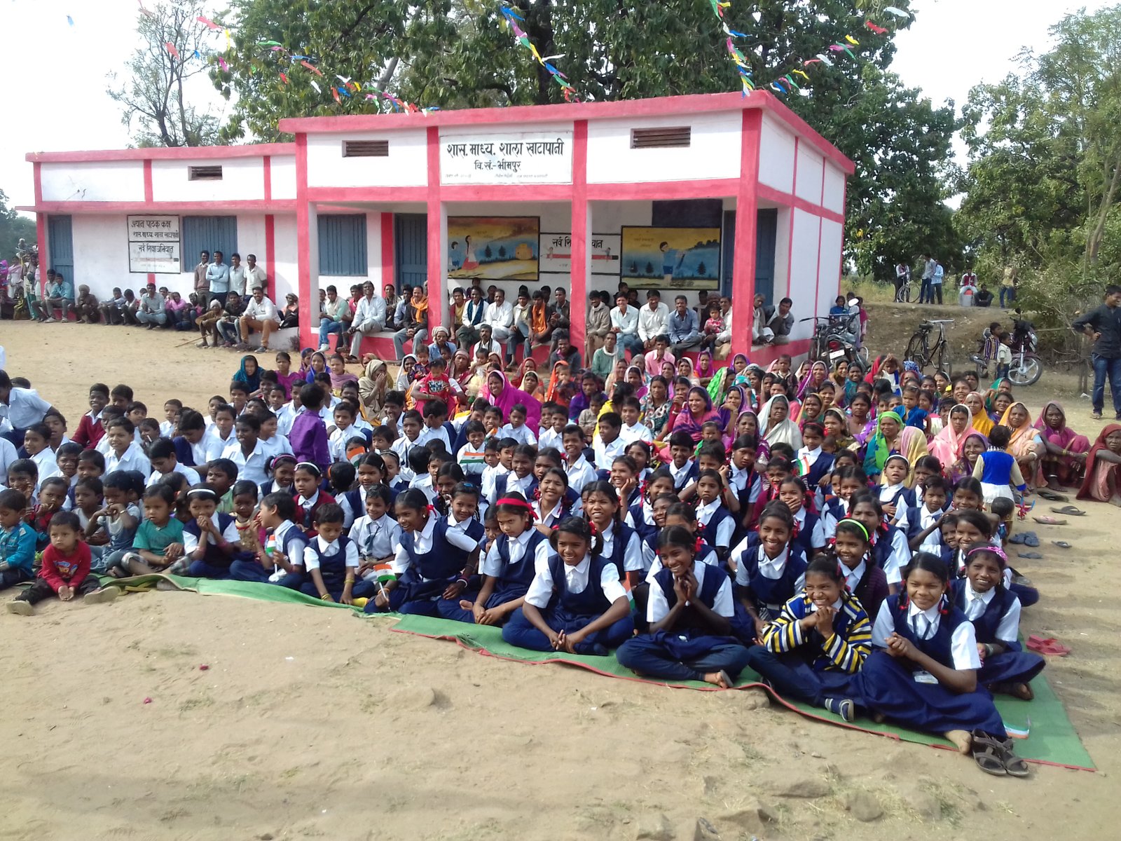 Children at WASH awareness event